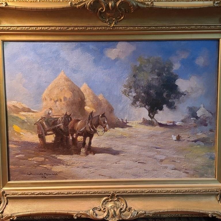 Robert Russell MacNee Oil on Canvas