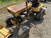 Allis Chalmers Lawn Tractor w/ Tiller and Blade