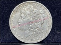 1896-O Morgan Silver Dollar (90% silver)