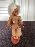 G)  vintage, 1960s Carlson doll Native American