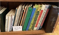 Miscellaneous music books, and sheet