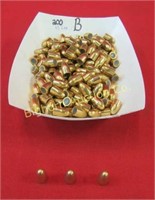 (B) Bullets: 9mm 115 GR FMJ 200 Bullets In Lot