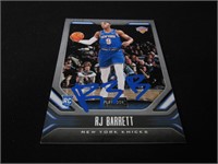 RJ Barrett signed ROOKIE basketball card COA