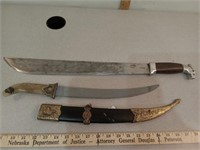 Machete & Turkish? dagger