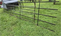 20' 5 Bar pc. of Continuous Fencing & 16' Gate