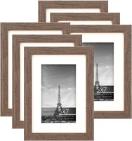 DUCIHBA 5x7 with Mat Picture Frame