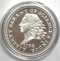 1792 Silver Disme Proof Quality Replica Coin