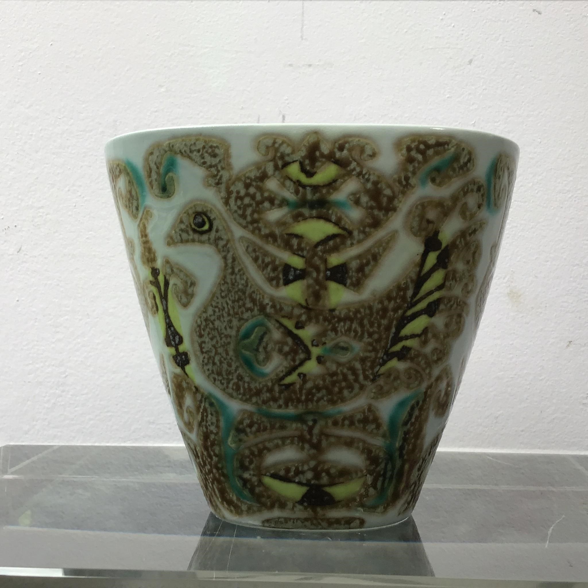 ROYAL COPENHAGEN PORCELAIN VASE DENMARK