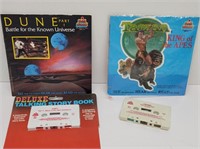 Kid Stuff 1980’s DUNE & TARZAN Book / Tape Sets