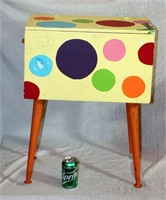 Colorful Kids Toy Box on Legs w Side Handles