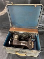 VTG Domestic Travel Sewing Machine in Case