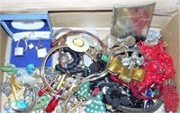 Box of Vintage Jewelry