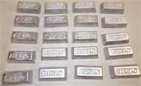 (20) 1 lb. RCBS Lead Ingots - Smelting