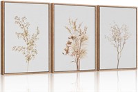 Ausril Wildflower Floral Wall Art Set 16x24