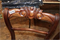 Carved Walnut Chairs