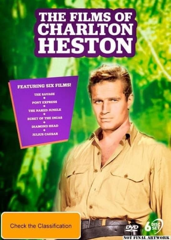 SM1081  Via Vision Charlton Heston DVD Action.