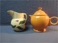 Ceramic Tea Pot & Jug