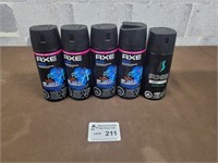 4 Axe men's body spray