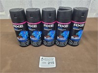 4 Axe men's body spray