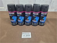 4 Axe men's body spray