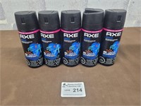 4 Axe men's body spray