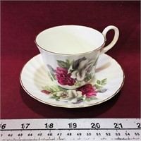 Royal Stuart Fine Bone China Teacup & Saucer