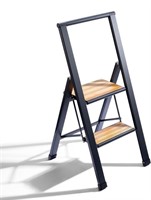 Step Ladder 2 Step Folding, Decorative -