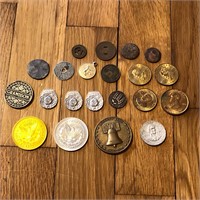 Mixed Lot of Tokens