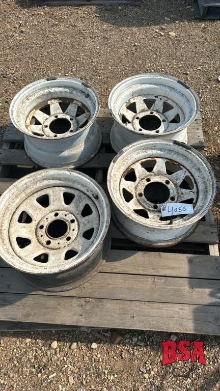 4 - 5-hole White Rims