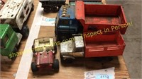 Antique toy trucks (Ertl)