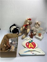 Stuffed Animals, Plastic Horse Toys, and More