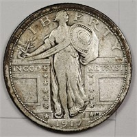 1917 TY-2 Standing Liberty Quarter