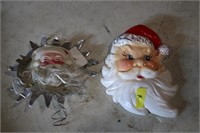 Vintage santa decor