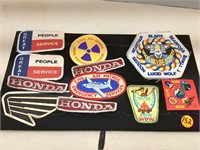 11 MISC COLLECTABLE PATCHES