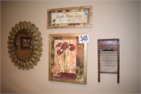 Misc. Wall Décor (4 Total)