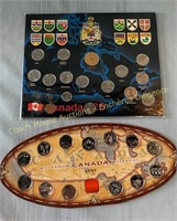 (2) Canada 25 cent collections de 25 cents