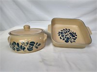 Pfaltsgraff Folk Art Baking Dish & Casserole