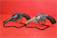 2 pc. Iver Johnson Arms Top Break Revolver 3 1/8"