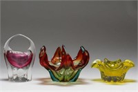Mid-Century Modern Murano Glass Articles, 3