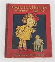 Golden Hours With Mother Goose Book
