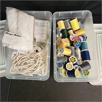 Collection of sewing thread and cordings