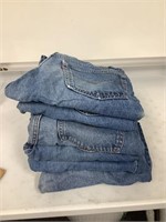 6 Pair Levi Red Tag Jeans  36X30 and 38X30