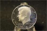 1981-S DCAM Proof Kennedy Half Dollar