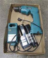 Makita Cordless Drill w/ 2 Batteries + Charger