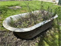 Cast Iron Tub to Soak in OR Your Next Garden!