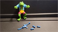 VTG 1980's TMNT Genghis Frog action figure toy