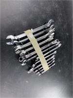 Set of open end wrenches mostly S.A.E.