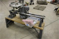Shop Smith Saw With Tote Of Parts, Works,