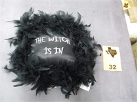 THE WITCH IS IN THROW PILLOW