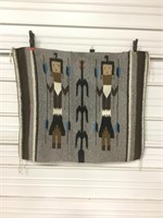 36" x 30" Navajo Style Rug / Wall Hanging